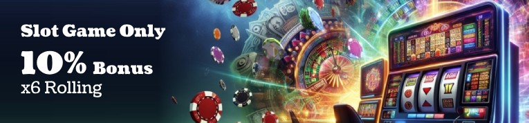 U9Play 10% Deposit Bonus Slot Game Only